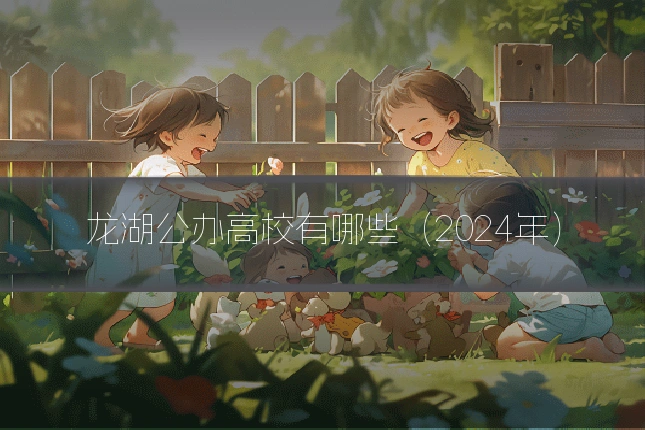 龙湖公办高校有哪些（2024年）
