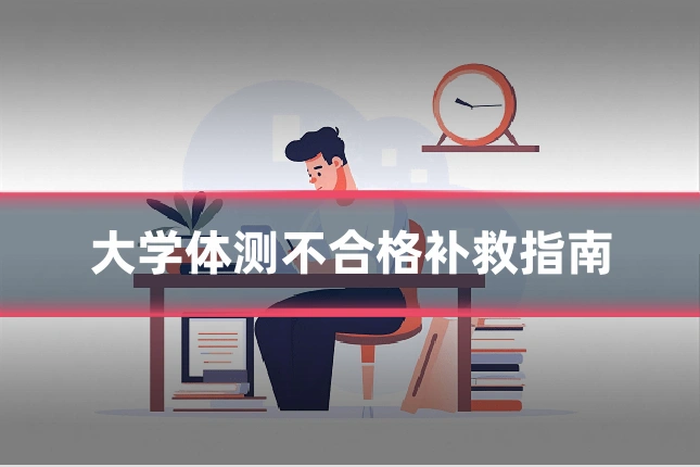 大学体测不合格补救指南