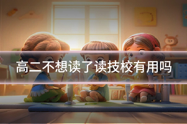 高二不想读了读技校有用吗