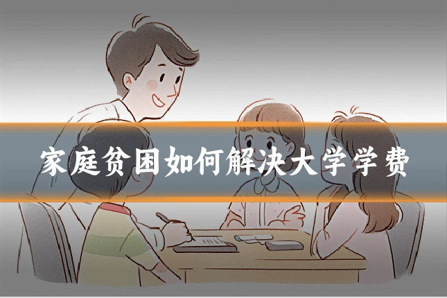 家庭贫困如何解决大学学费