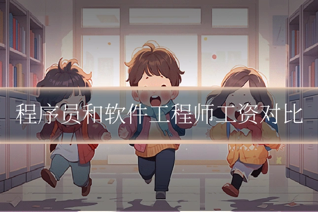 程序员和软件工程师工资对比