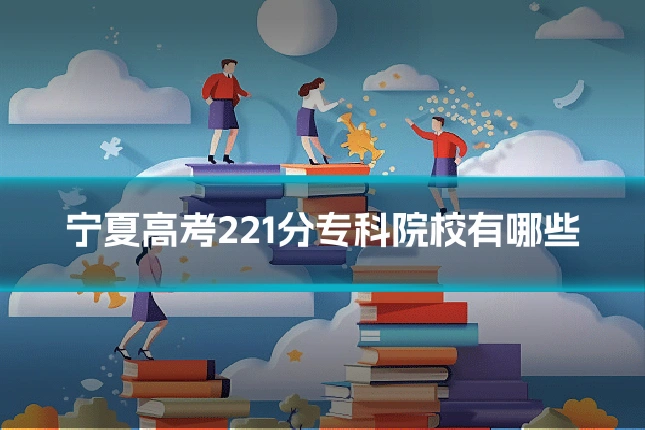宁夏高考221分专科院校有哪些