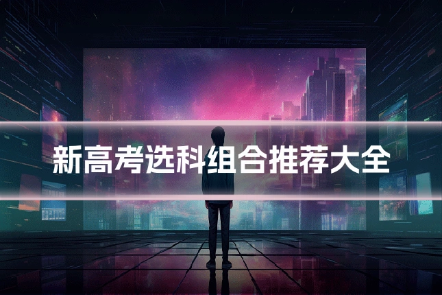 新高考选科组合推荐大全