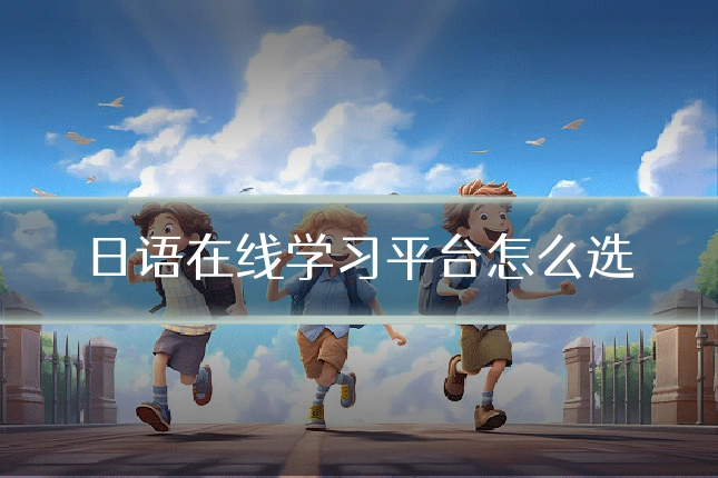 日语在线学习平台怎么选