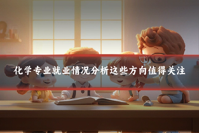 化学专业就业情况分析这些方向值得关注