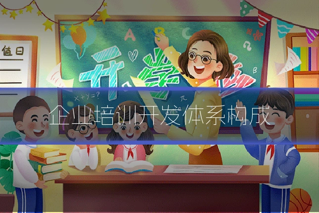 企业培训开发体系构成