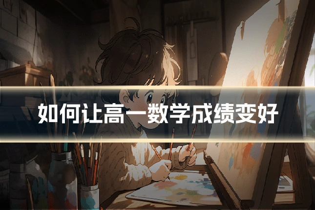 如何让高一数学成绩变好