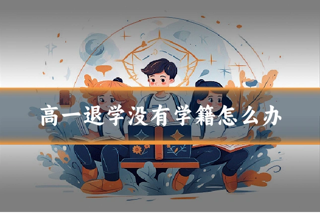 高一退学没有学籍怎么办