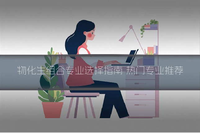 物化生组合专业选择指南 热门专业推荐