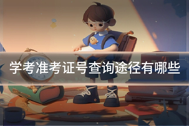 学考准考证号查询途径有哪些