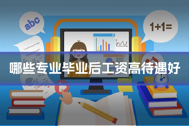哪些专业毕业后工资高待遇好