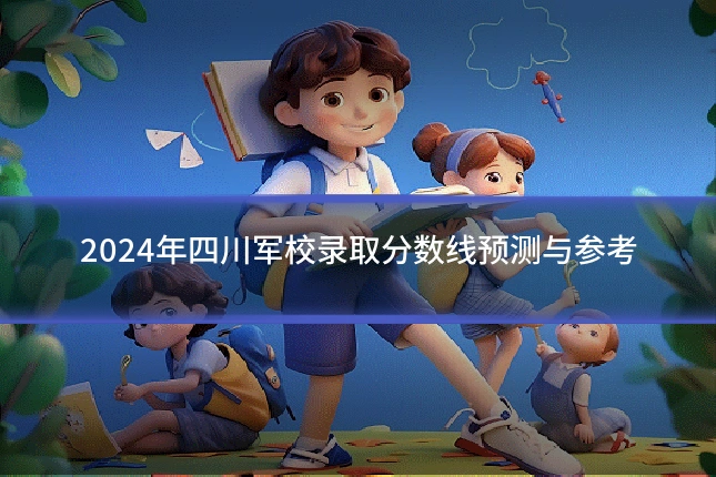 2024年四川军校录取分数线预测与参考