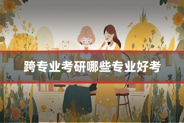 跨专业考研哪些专业好考