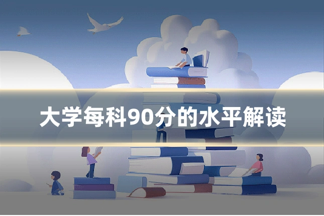 大学每科90分的水平解读