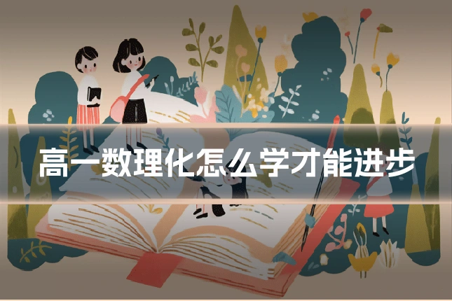 高一数理化怎么学才能进步