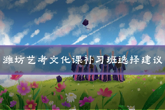 潍坊艺考文化课补习班选择建议