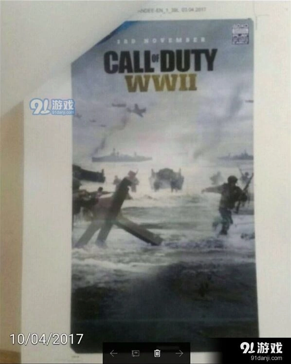 《使命召唤14》情报确认！二战+PS4独占DLC