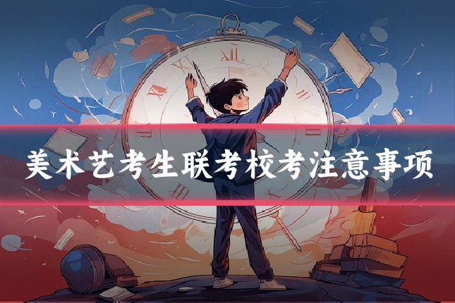 美术艺考生联考校考注意事项