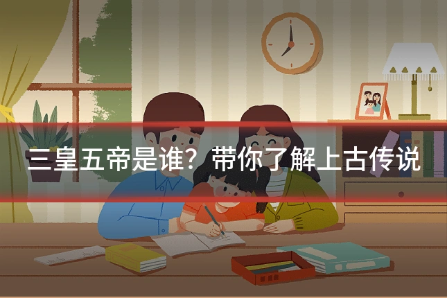 三皇五帝是谁？带你了解上古传说