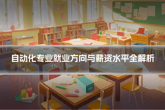自动化专业就业方向与薪资水平全解析