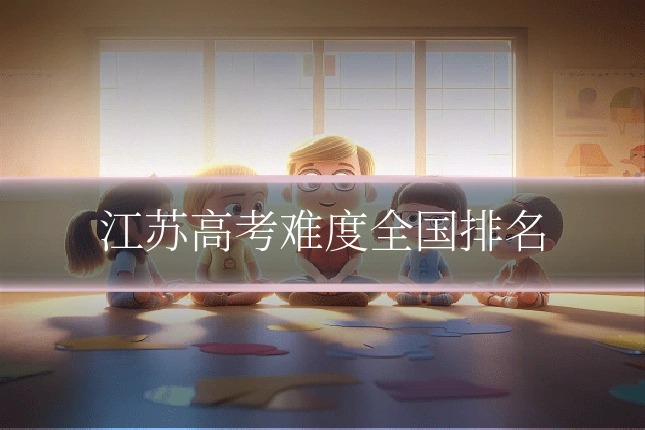 江苏高考难度全国排名