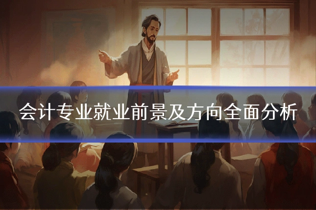 会计专业就业前景及方向全面分析