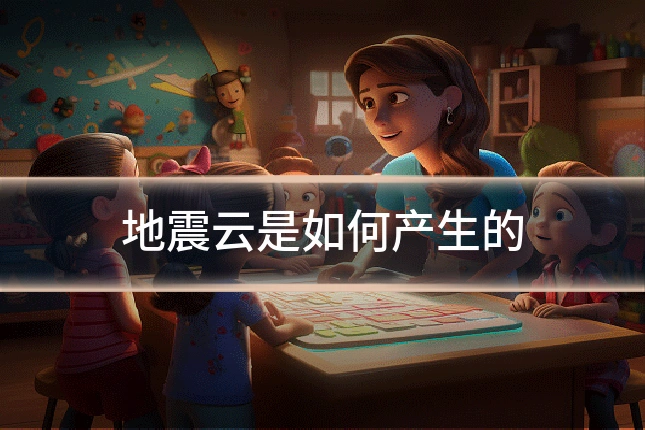 地震云是如何产生的