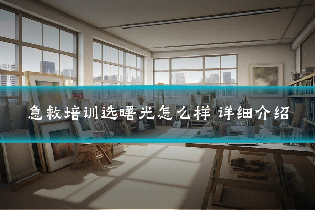 急救培训选曙光怎么样 详细介绍