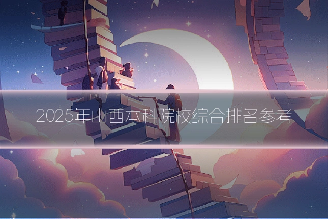 2025年山西本科院校综合排名参考
