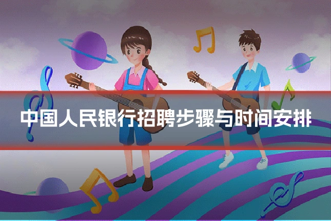 中国人民银行招聘步骤与时间安排