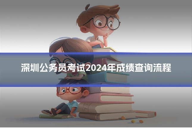 深圳公务员考试2024年成绩查询流程