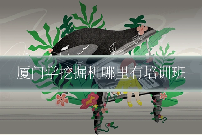 厦门学挖掘机哪里有培训班