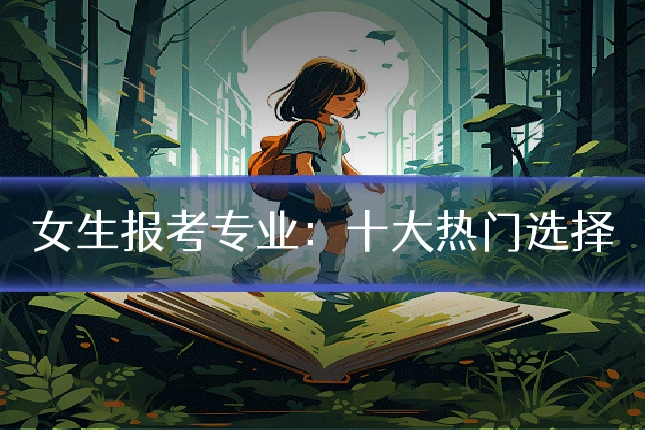 女生报考专业：十大热门选择
