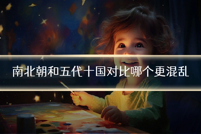 南北朝和五代十国对比哪个更混乱