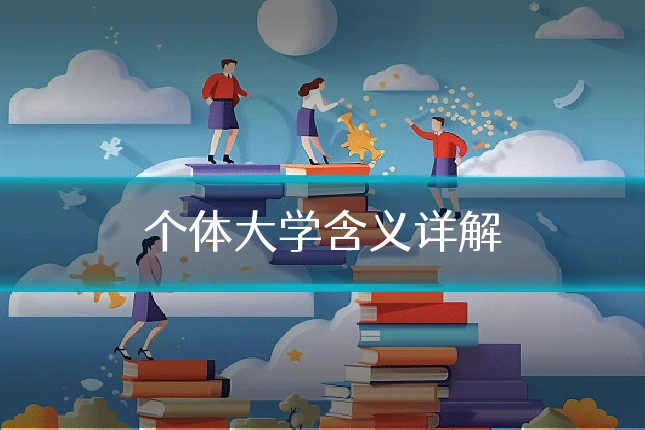 个体大学含义详解