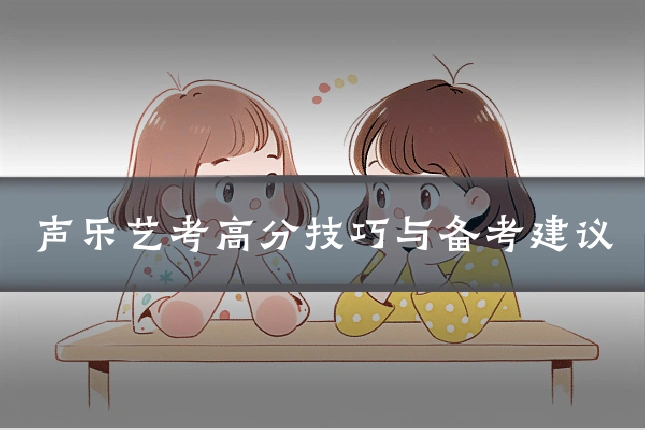 声乐艺考高分技巧与备考建议