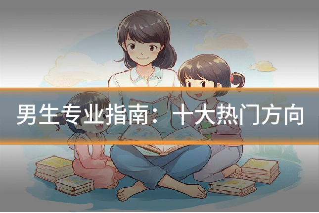 男生专业指南：十大热门方向