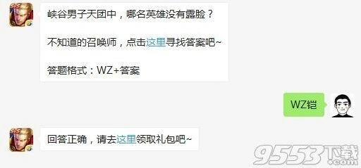 王者荣耀男子天团哪位英雄未露真容