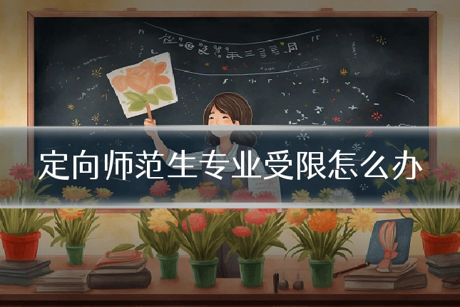 定向师范生专业受限怎么办