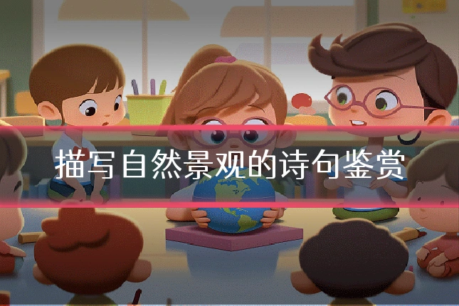 描写自然景观的诗句鉴赏