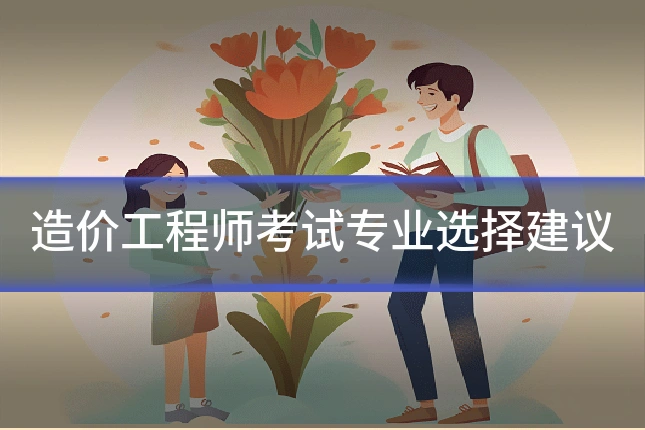 造价工程师考试专业选择建议