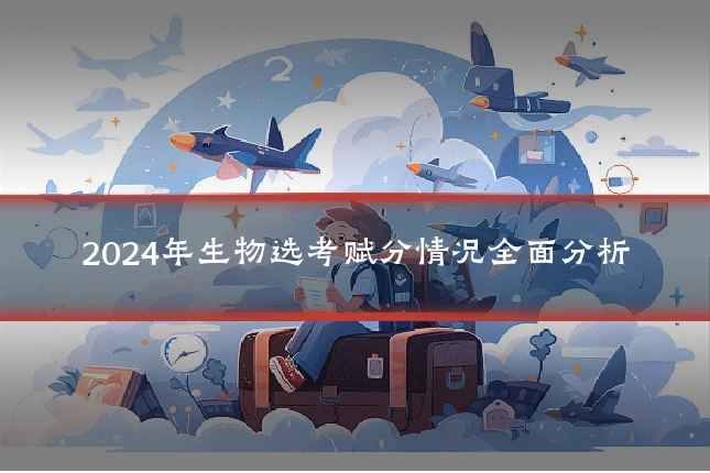2024年生物选考赋分情况全面分析