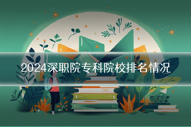 2024深职院专科院校排名情况