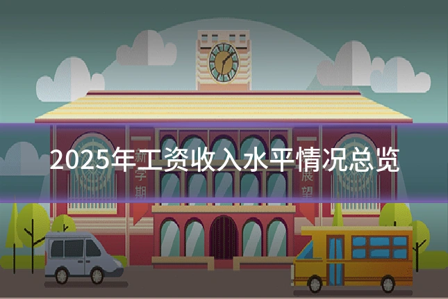 2025年工资收入水平情况总览