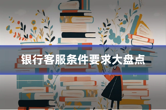 银行客服条件要求大盘点
