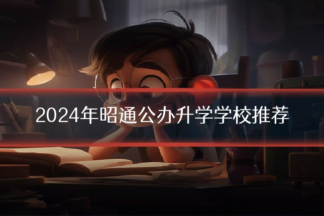 2024年昭通公办升学学校推荐