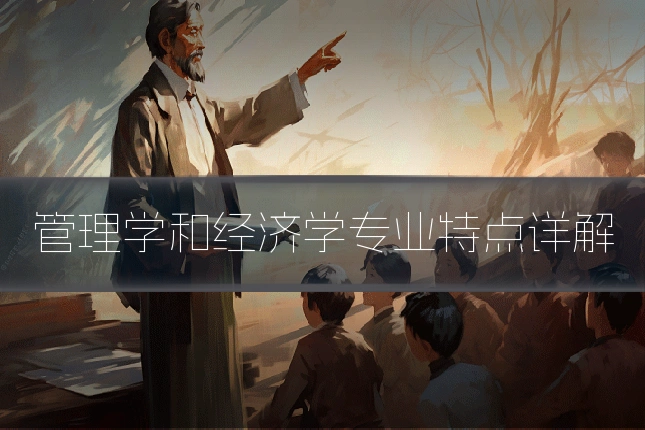 管理学和经济学专业特点详解