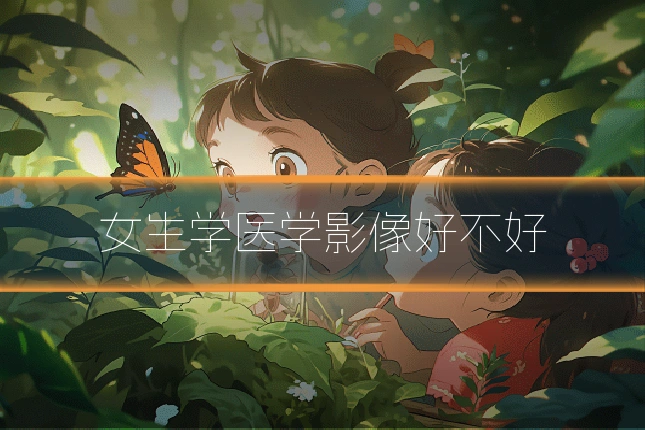 女生学医学影像好不好