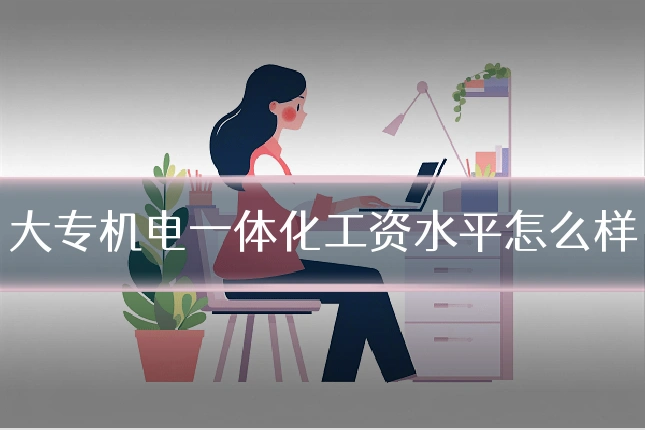 大专机电一体化工资水平怎么样