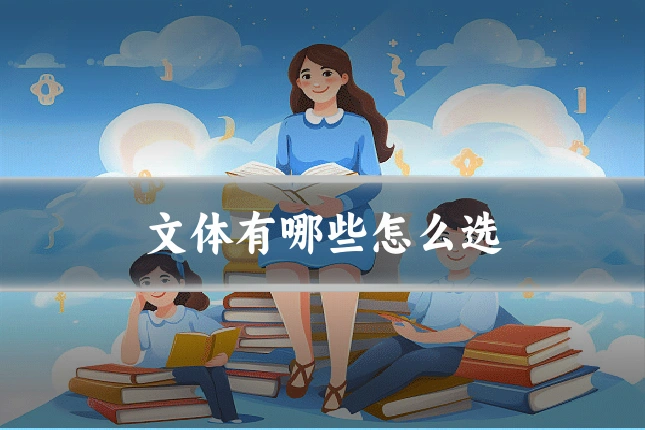 文体有哪些怎么选